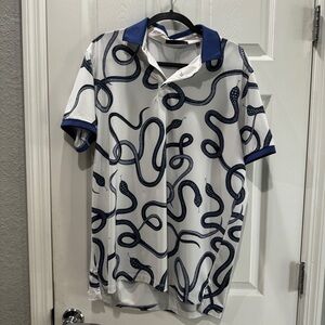 Greyson snake golf shirt